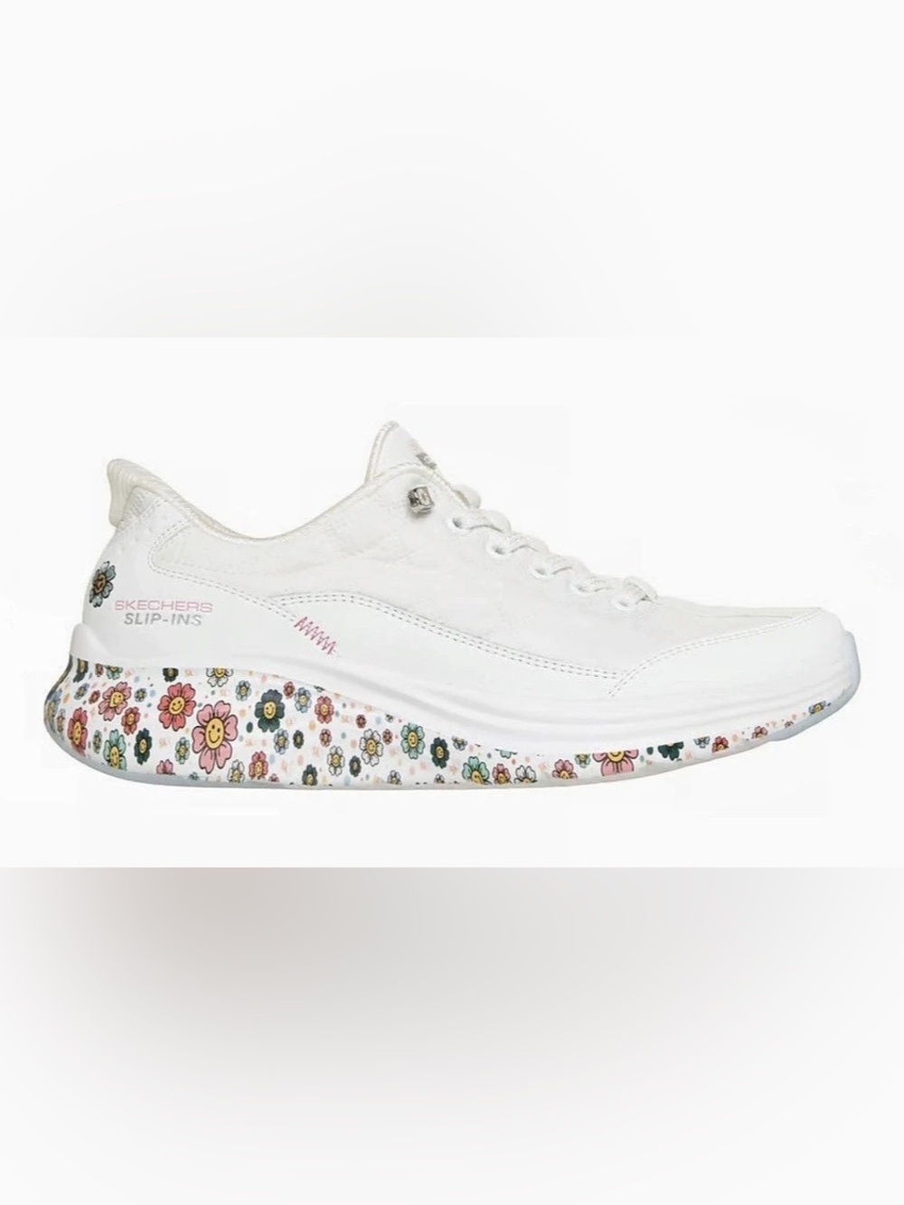 Skechers Hands Free Slip-ins: Contour Foam Cozy Fit Daisy Doodle Daisy Size 8